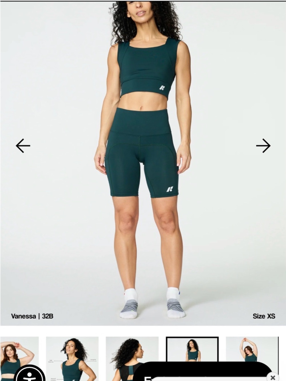 Forme like new brand Taylor swift wear  Forest Green Performance Bike Shorts